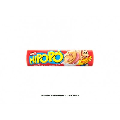 BISCOITO RECHEADO HIPOPO MORANGO 1X30X110G